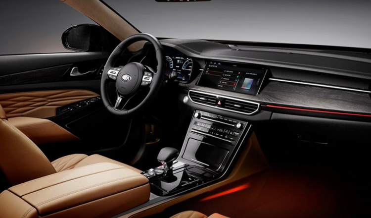 Kia Cadenza II Рестайлинг салон фото