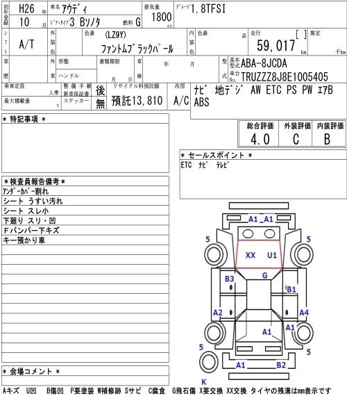 Аукционный лист