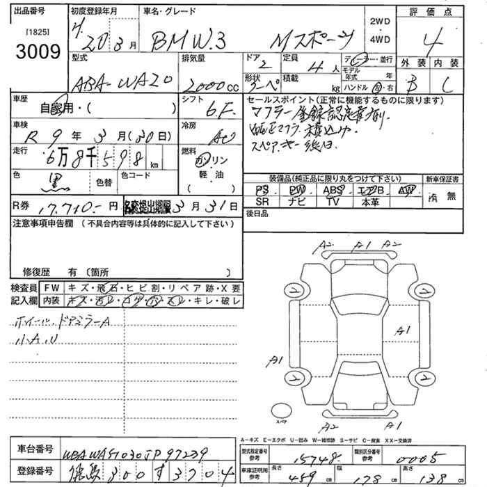 Аукционный лист