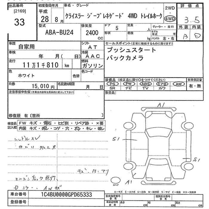 Аукционный лист