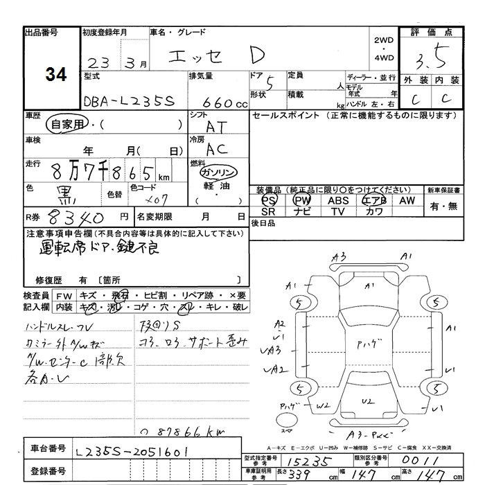 Аукционный лист