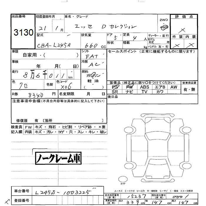 Аукционный лист