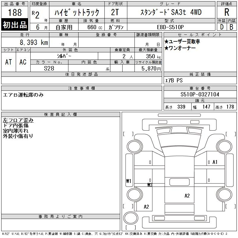 Аукционный лист
