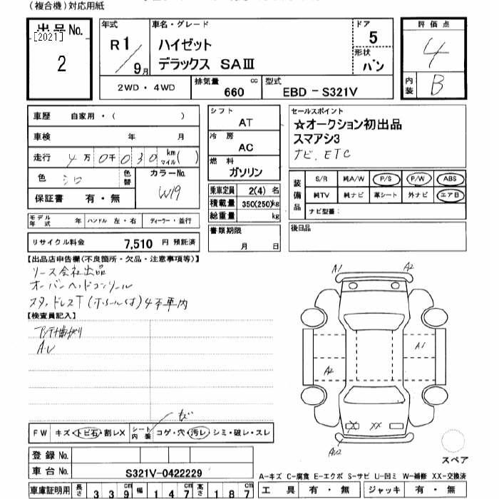 Аукционный лист