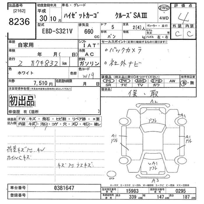 Аукционный лист