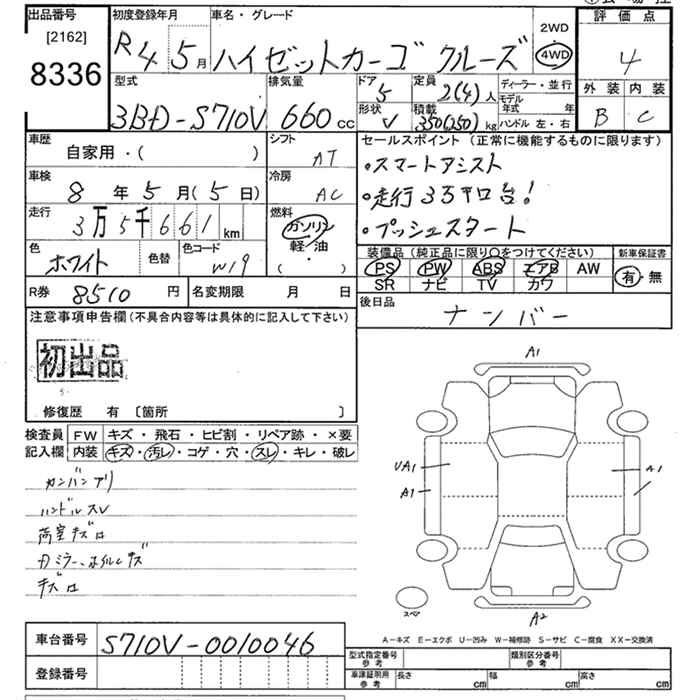 Аукционный лист