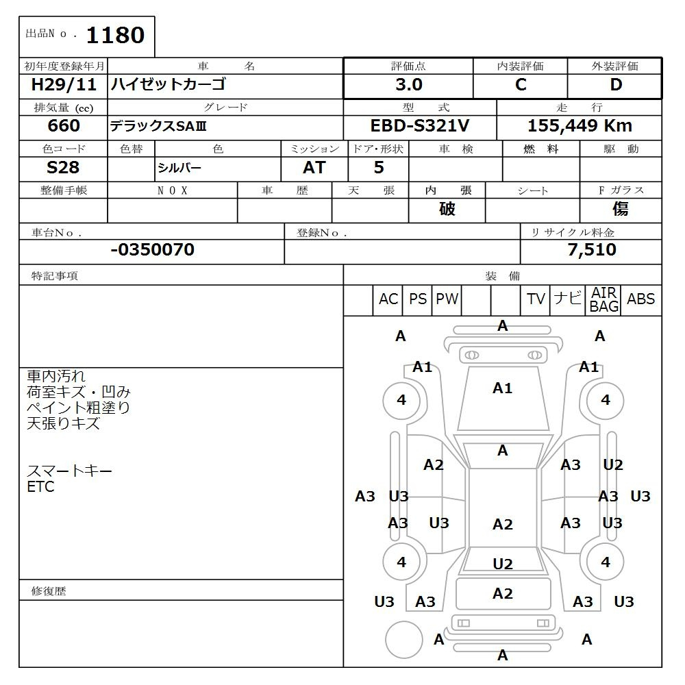 Аукционный лист