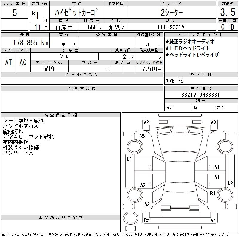 Аукционный лист