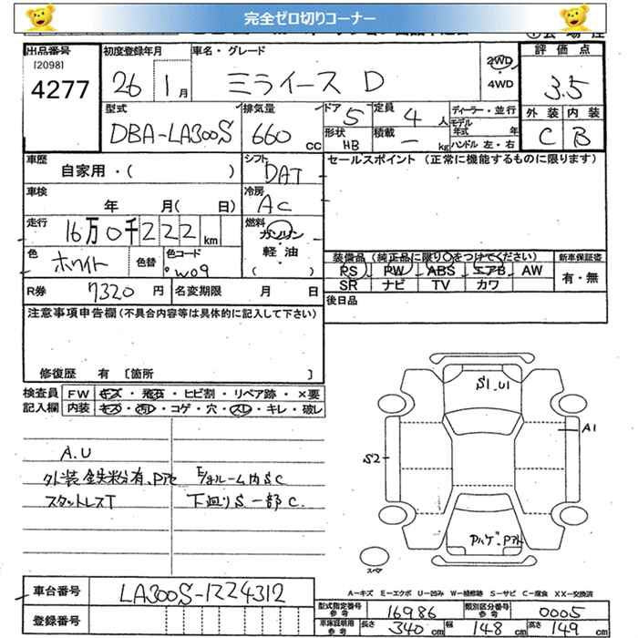 Аукционный лист