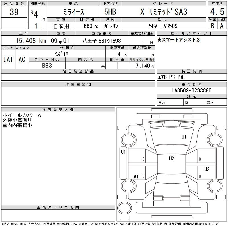 Аукционный лист