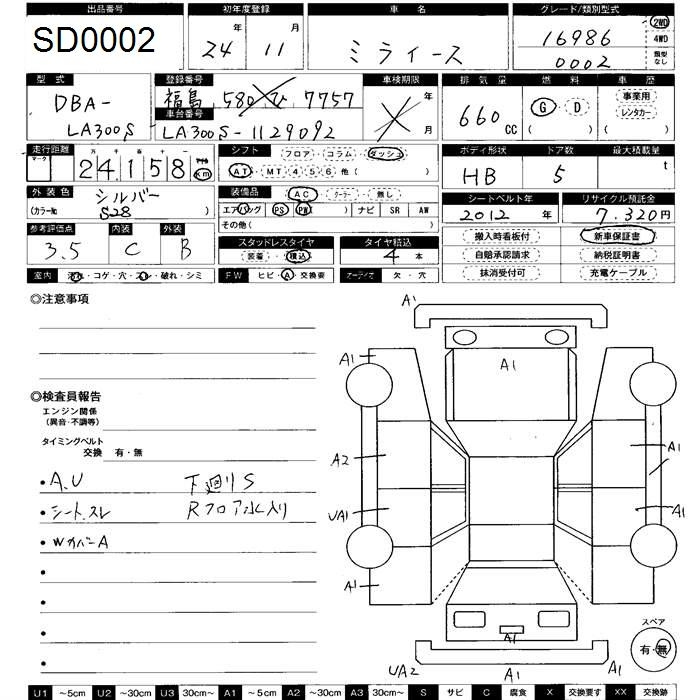 Аукционный лист