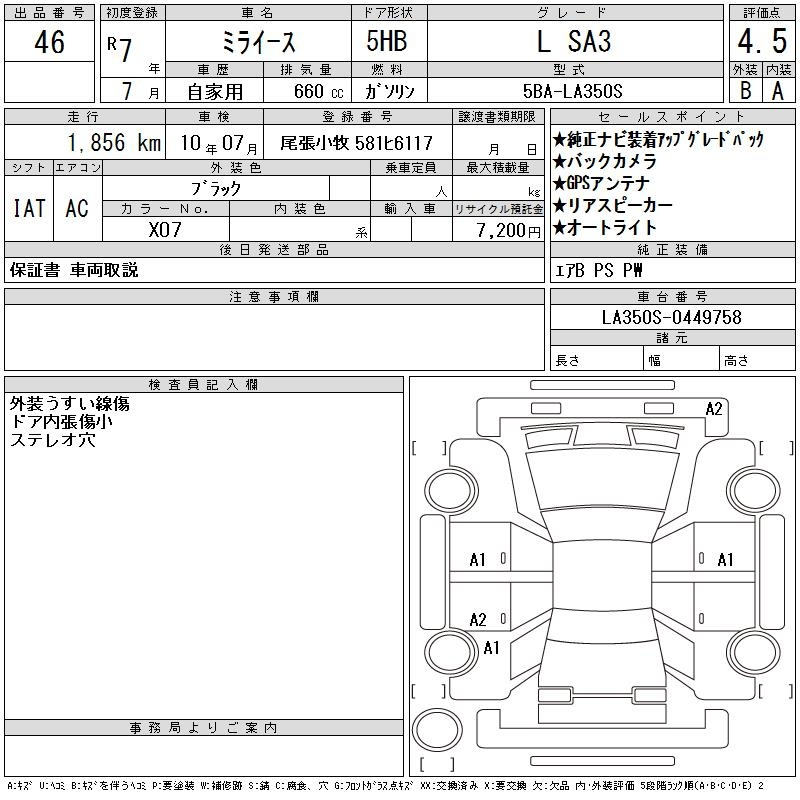 Аукционный лист