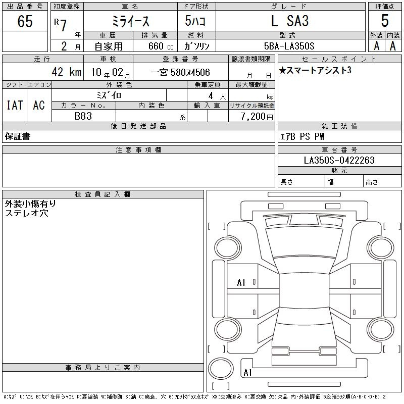 Аукционный лист