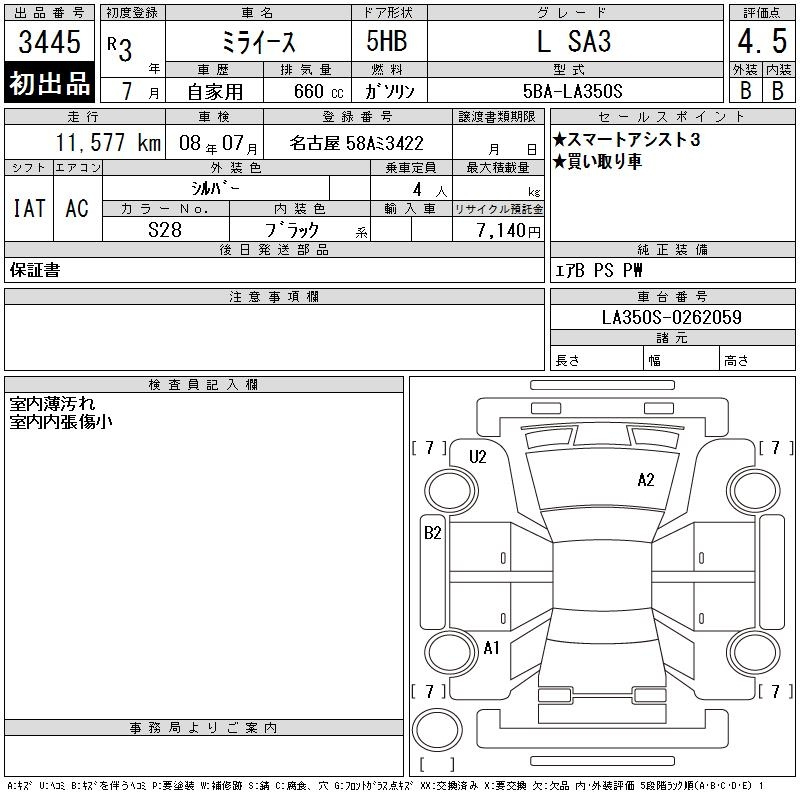 Аукционный лист