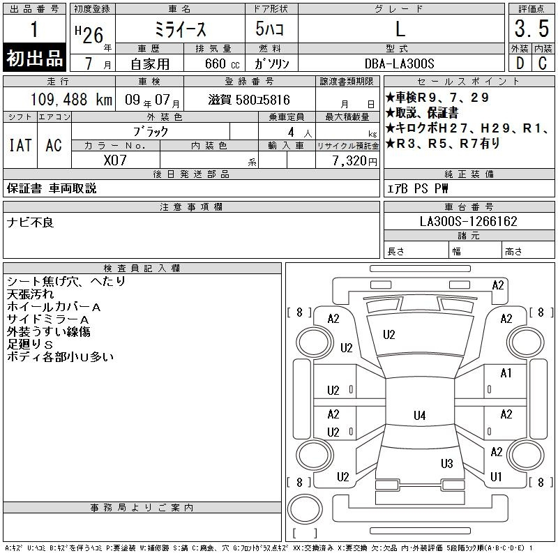 Аукционный лист