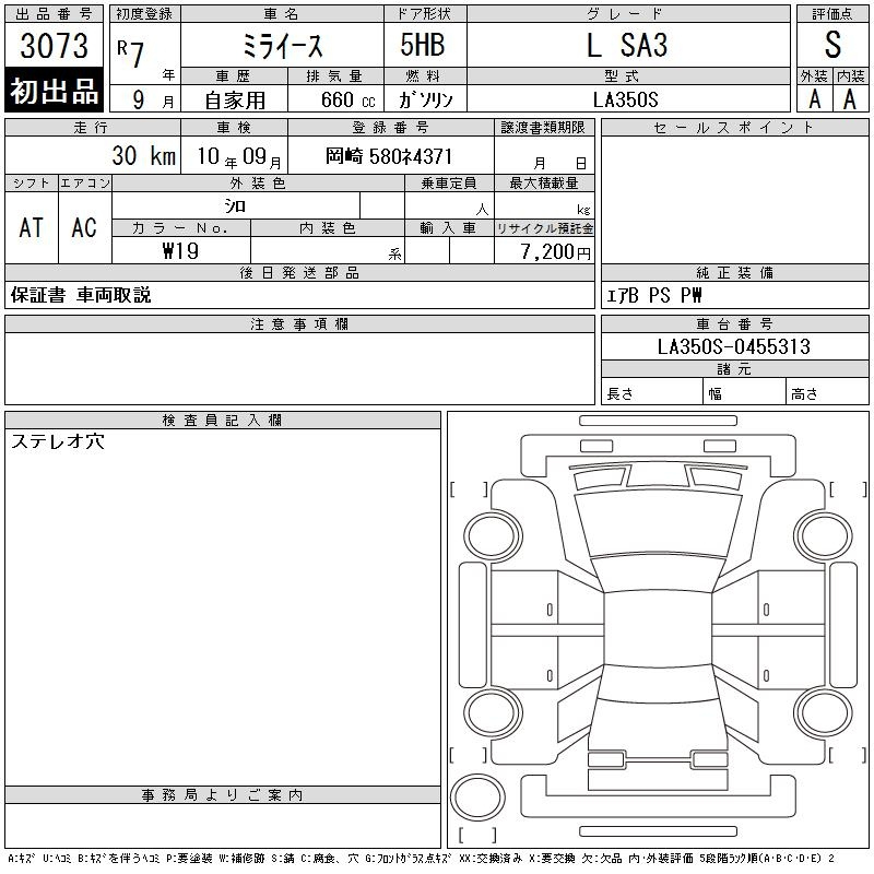 Аукционный лист