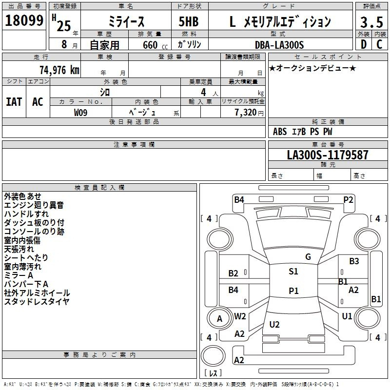 Аукционный лист