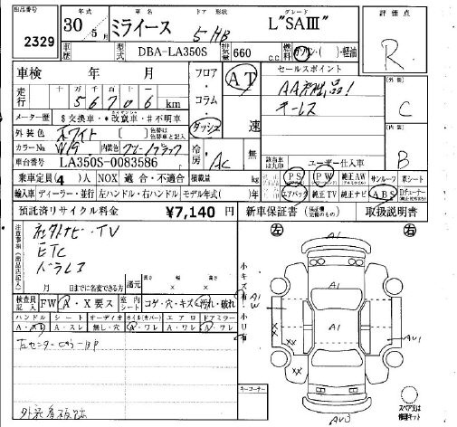 Аукционный лист