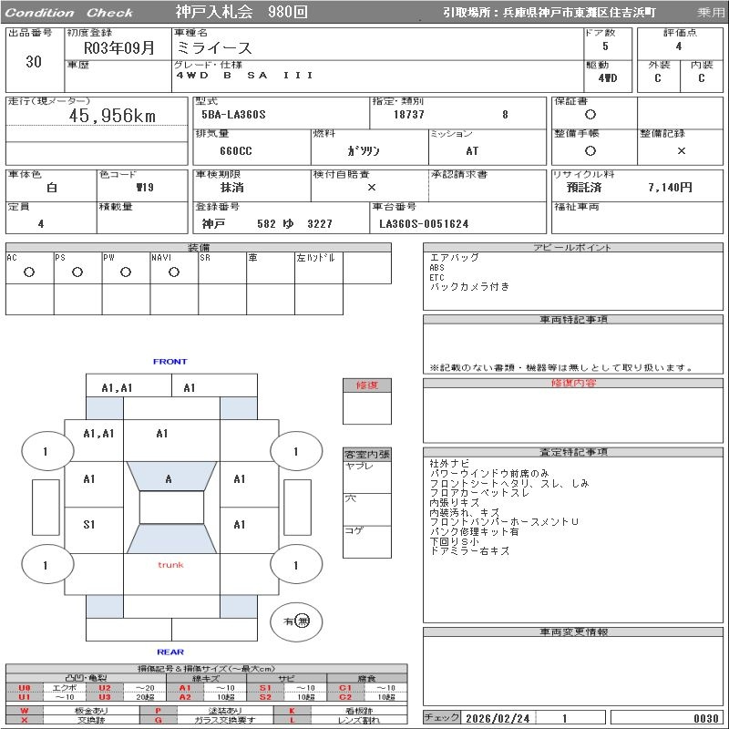 Аукционный лист