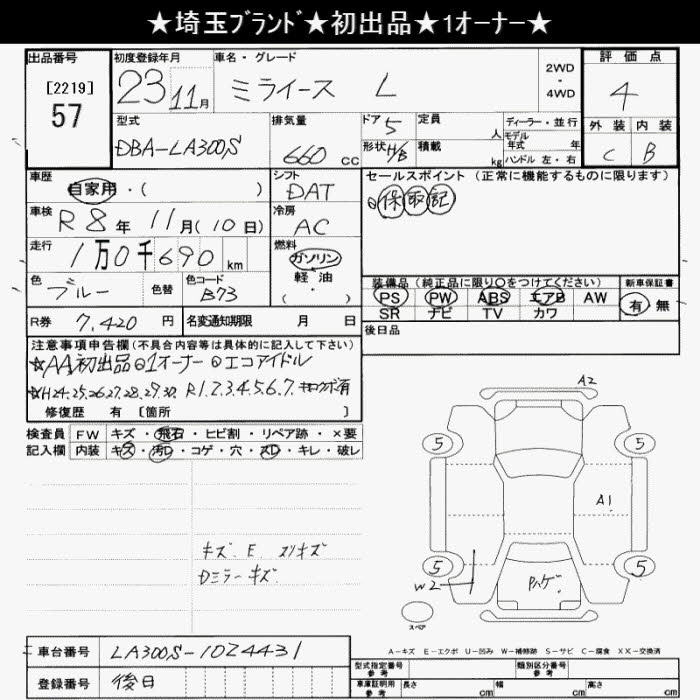 Аукционный лист