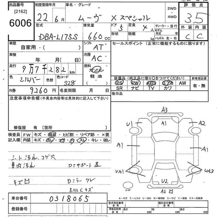 Аукционный лист