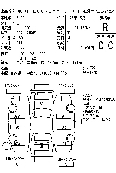 Аукционный лист