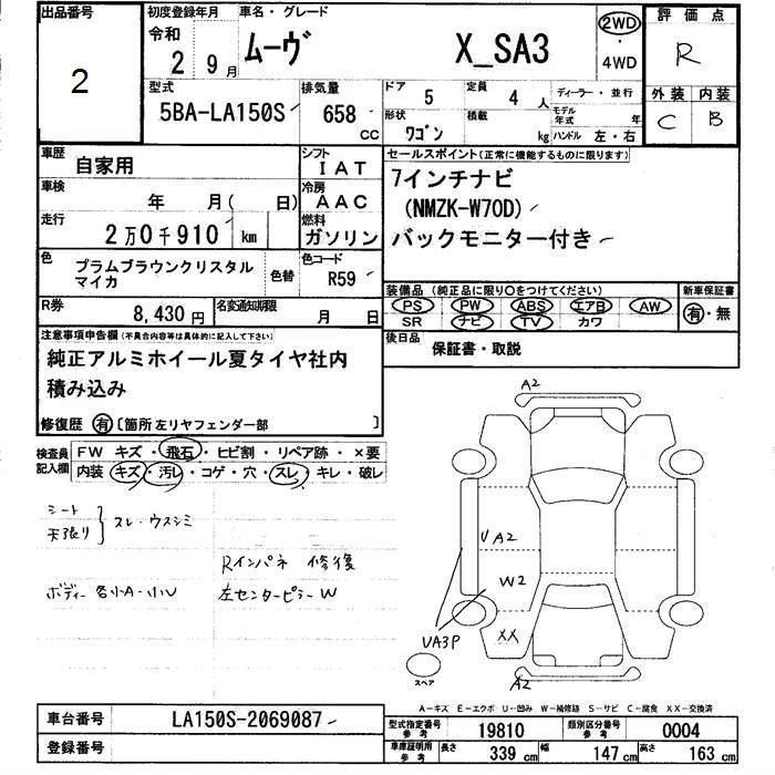 Аукционный лист