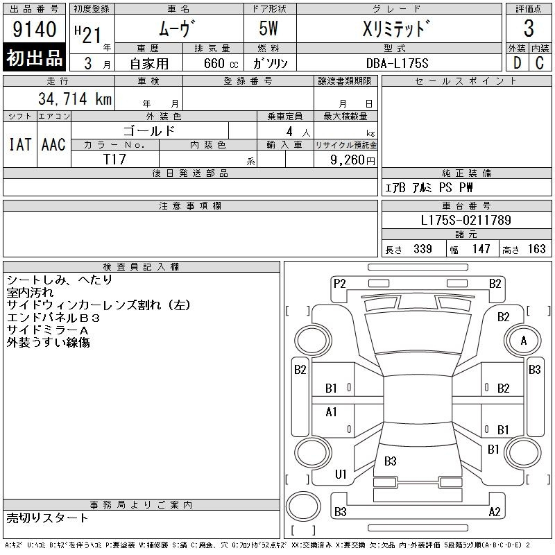 Аукционный лист