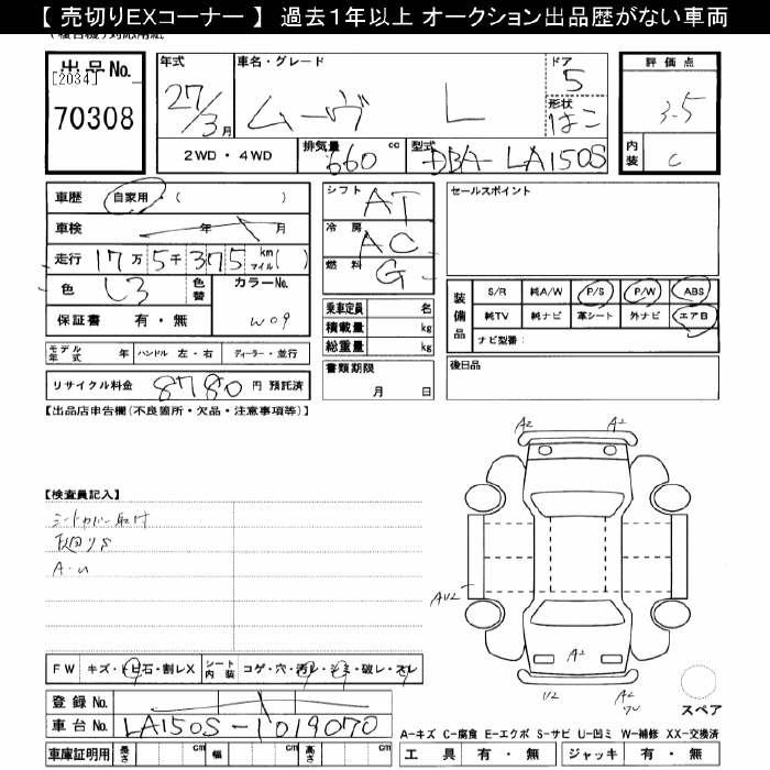 Аукционный лист