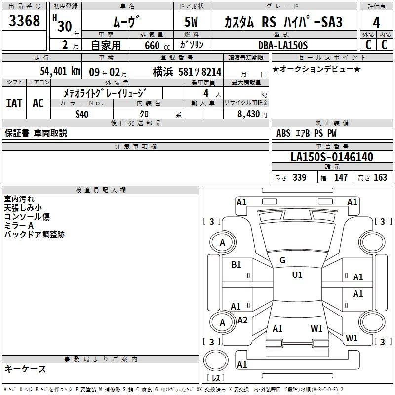 Аукционный лист