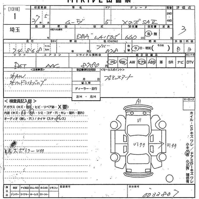 Аукционный лист