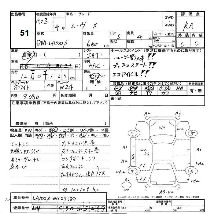 Аукционный лист
