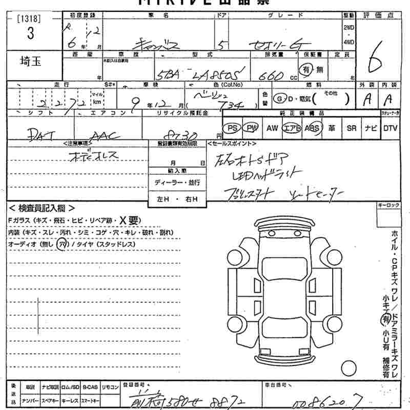 Аукционный лист