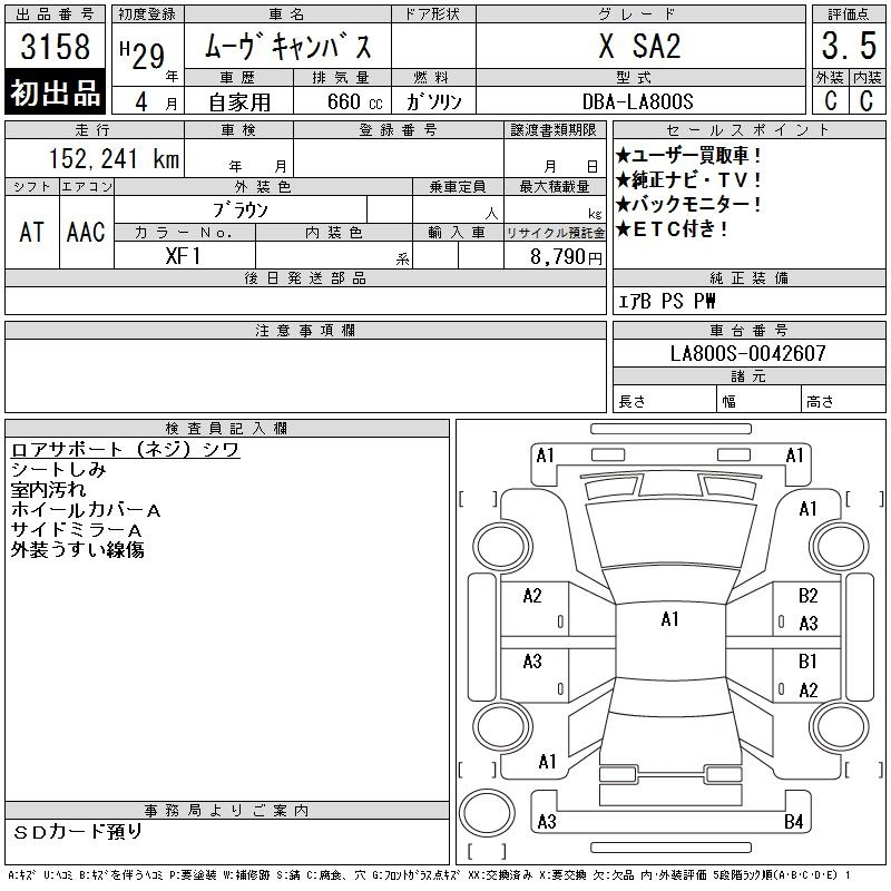 Аукционный лист