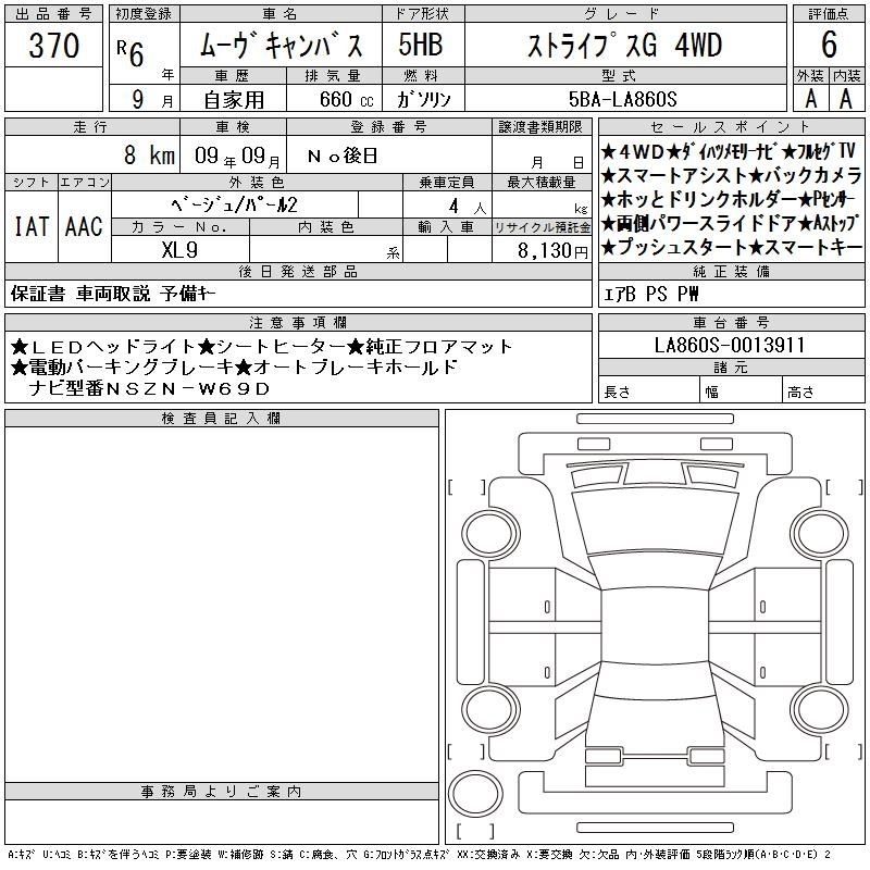 Аукционный лист