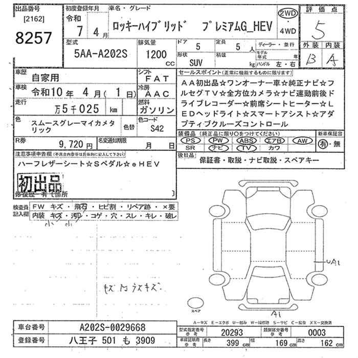 Аукционный лист