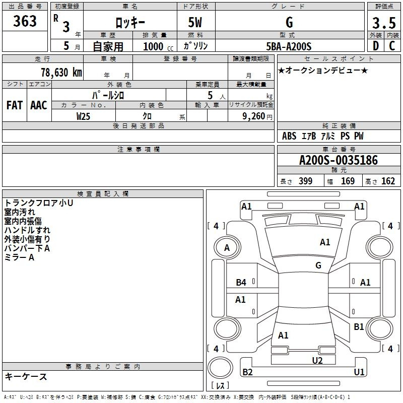 Аукционный лист