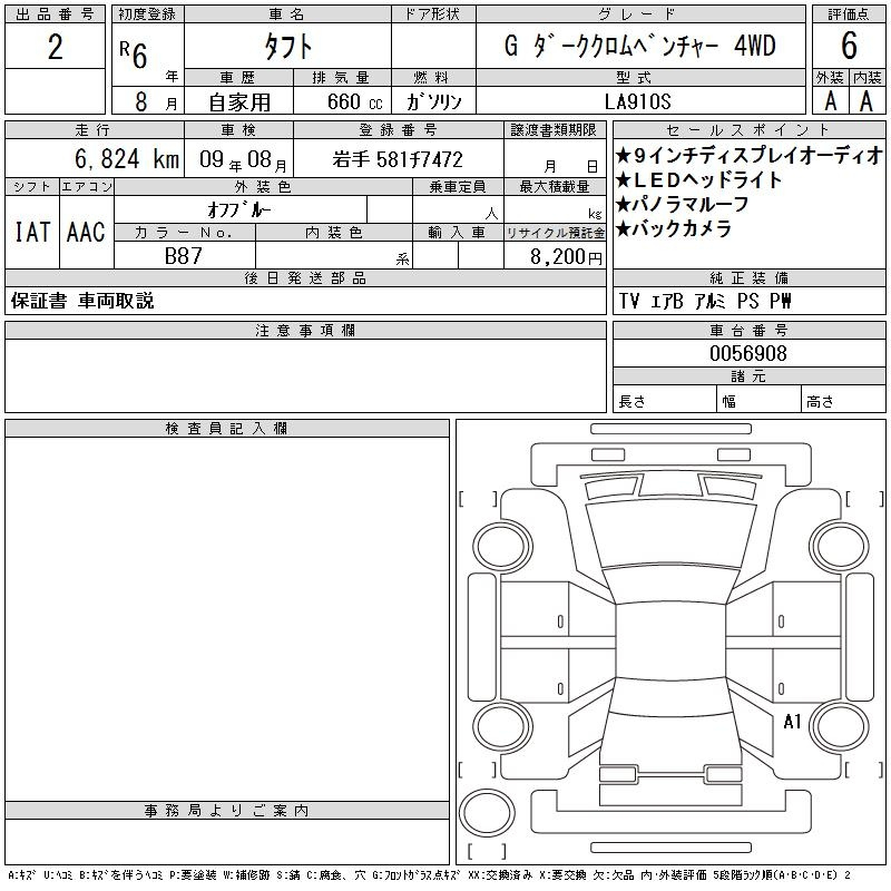 Аукционный лист