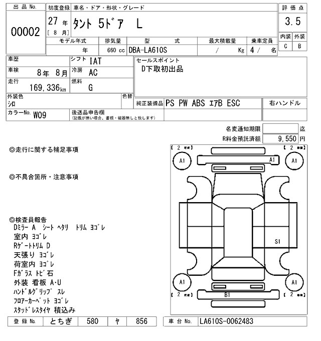 Аукционный лист