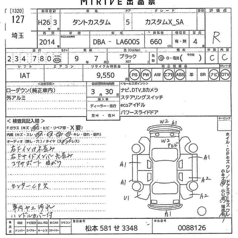 Аукционный лист