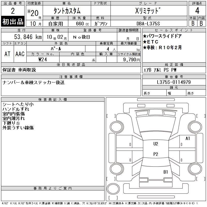 Аукционный лист