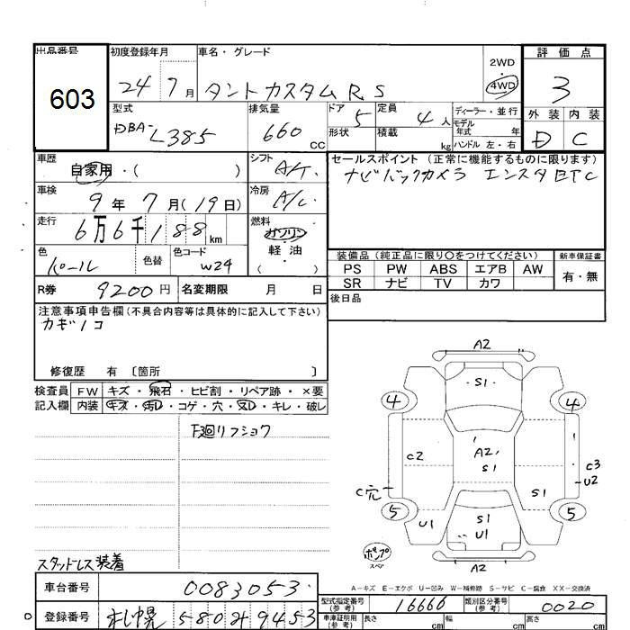 Аукционный лист