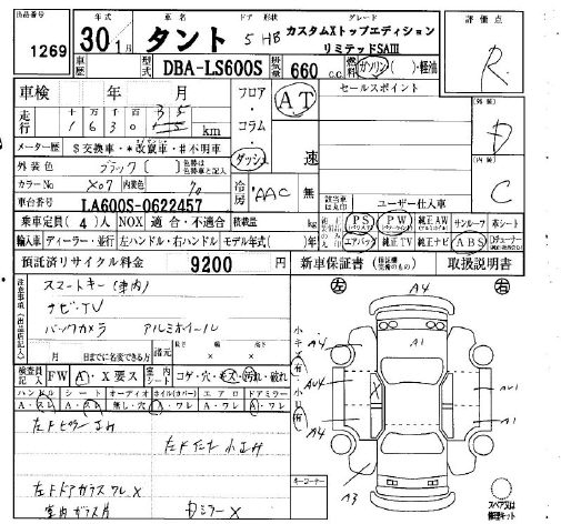 Аукционный лист