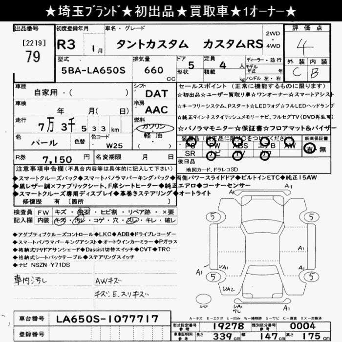 Аукционный лист