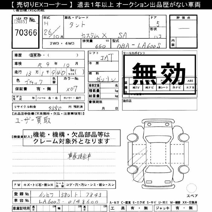 Аукционный лист