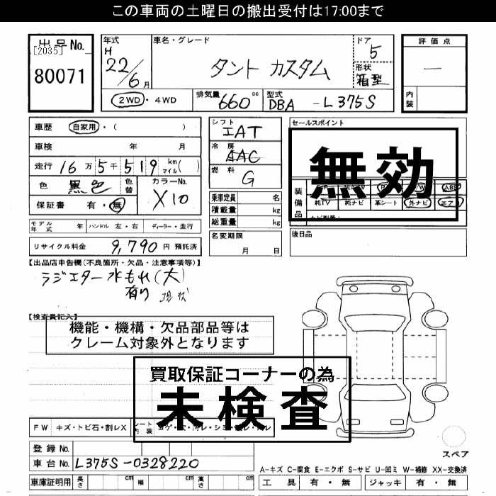 Аукционный лист
