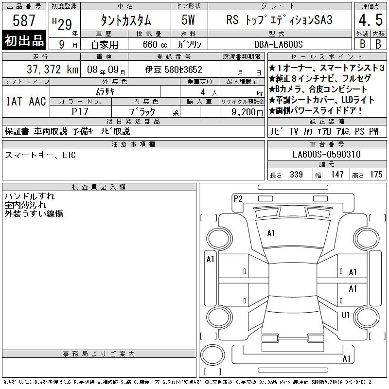Аукционный лист