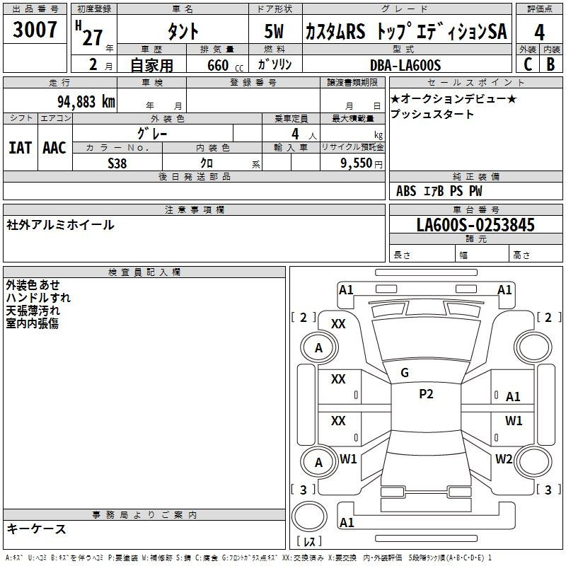Аукционный лист