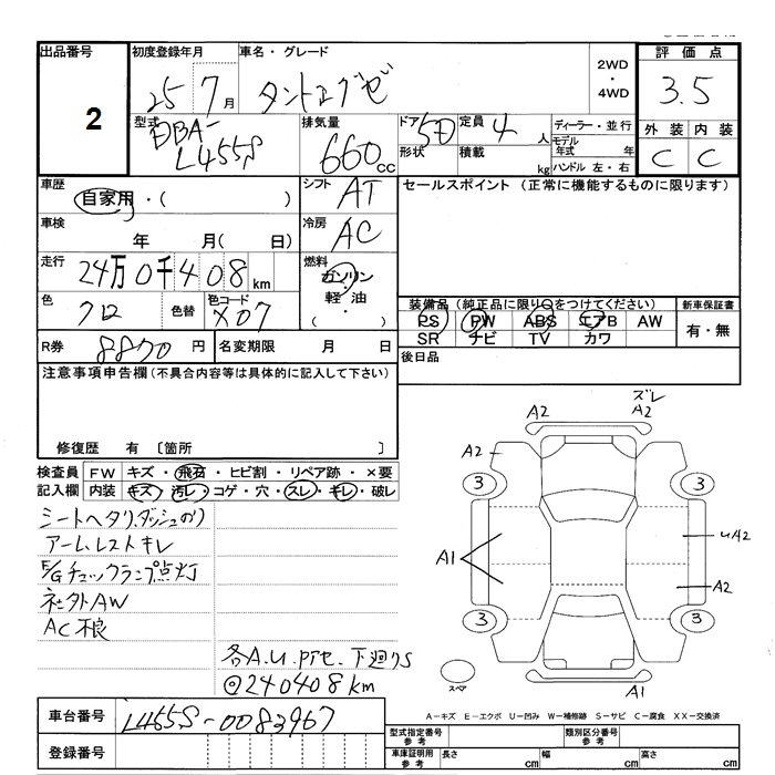 Аукционный лист