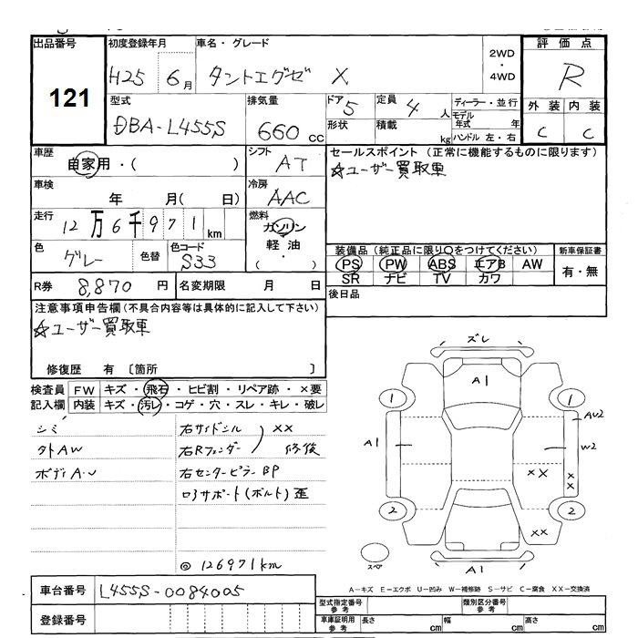 Аукционный лист